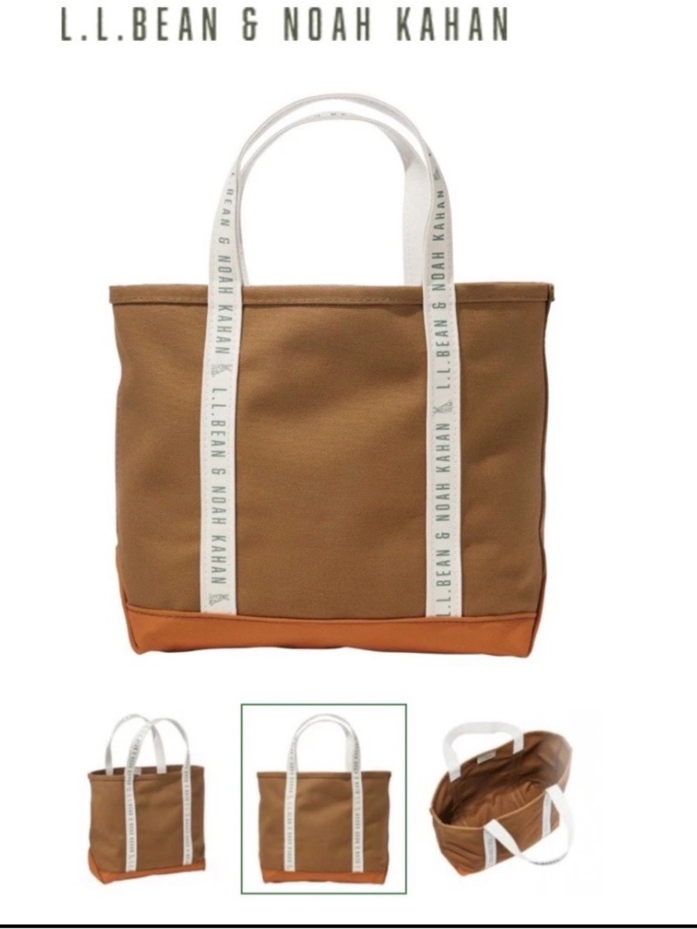 L.L. Bean & Noah Kahan Boat and Tote, Medium Still wrapped in original packaging